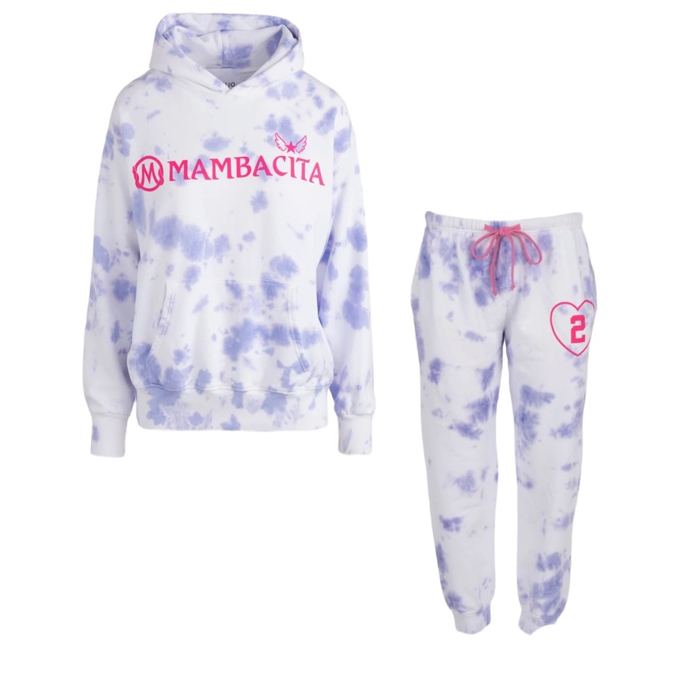 Mambacita x Dannijo Adult Tie Dye Purple Set L